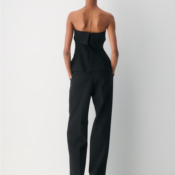 Babaton Elegant Black Strapless Element Tube Top (Re)ssential Aritzia structured - Picture 5 of 12